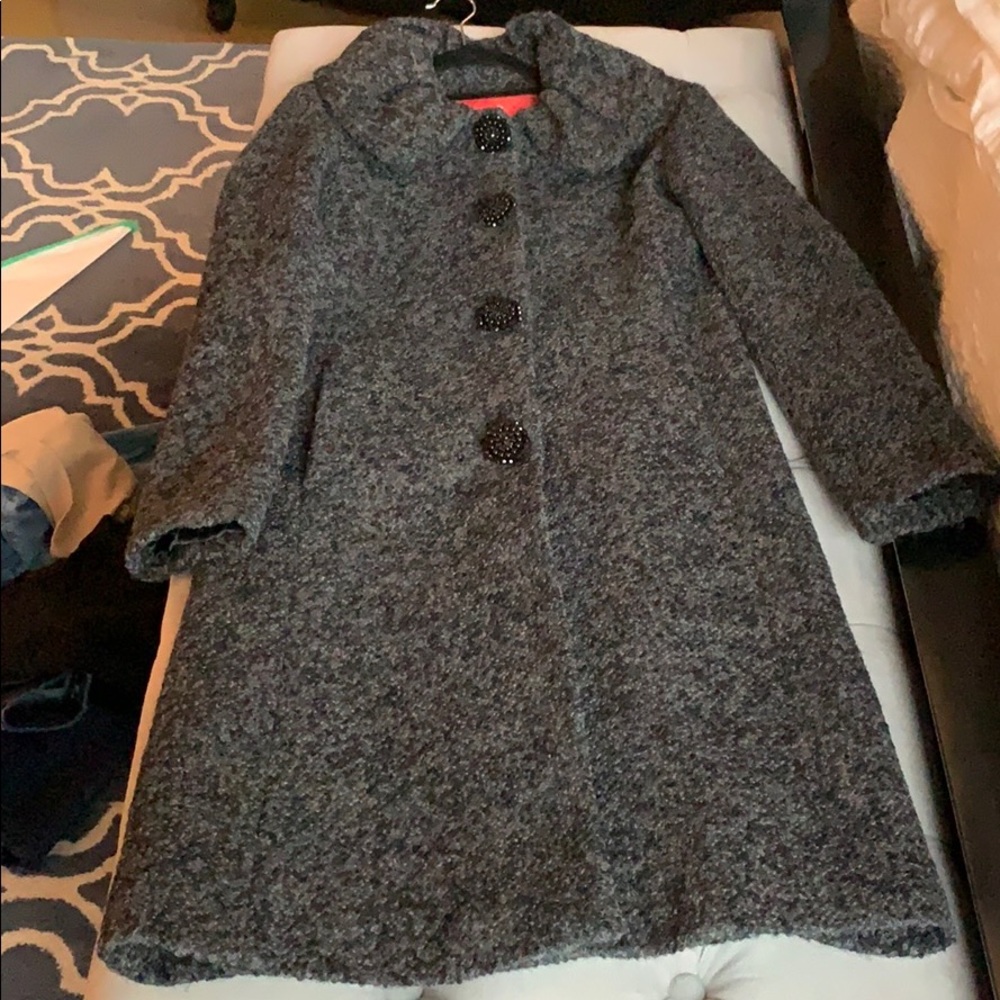 Grey long coat